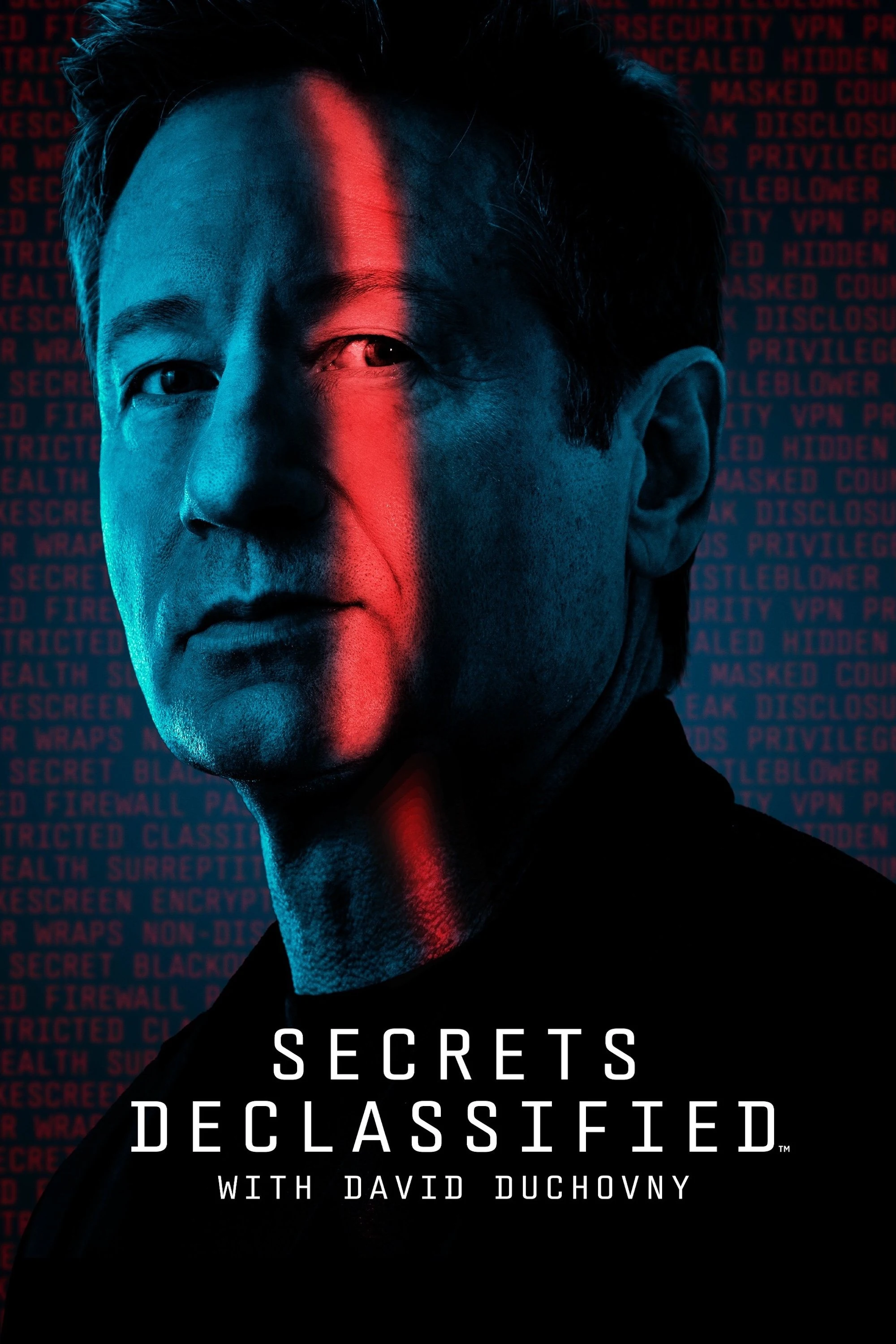 Poster  de Secrets Declassified with David Duchovny en inglés