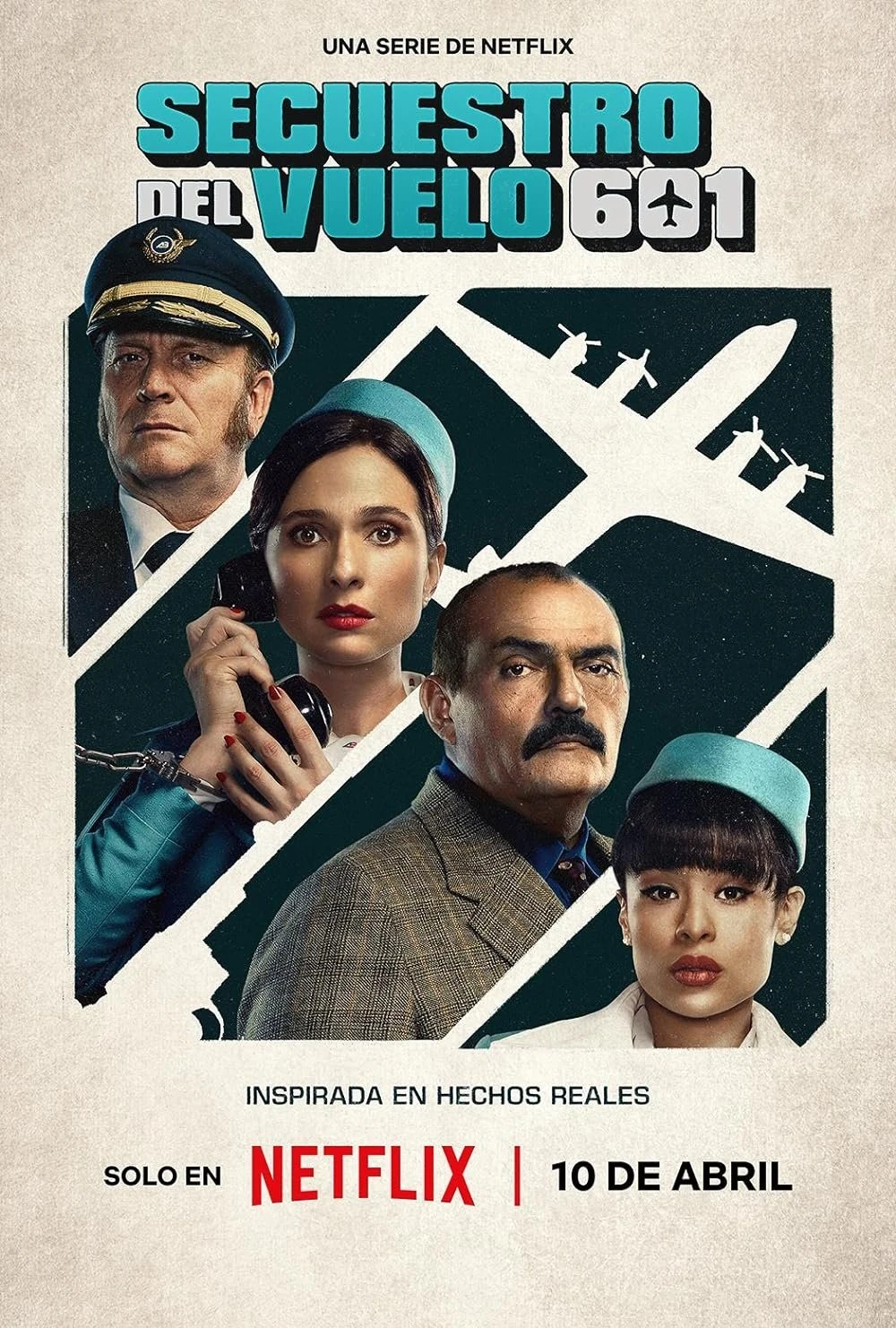 Poster  de The Hijacking of Flight 601 en español
