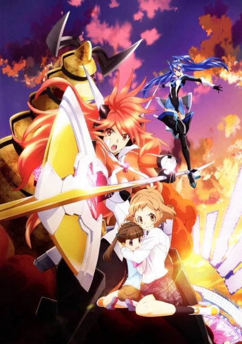 Poster  de la temporada 1 de Superb Song of the Valkyries: Symphogear