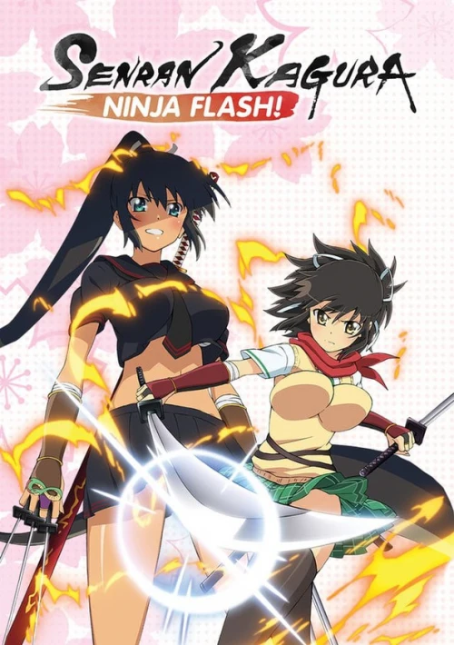 Poster  de la temporada 1 de Senran Kagura: Ninja Flash
