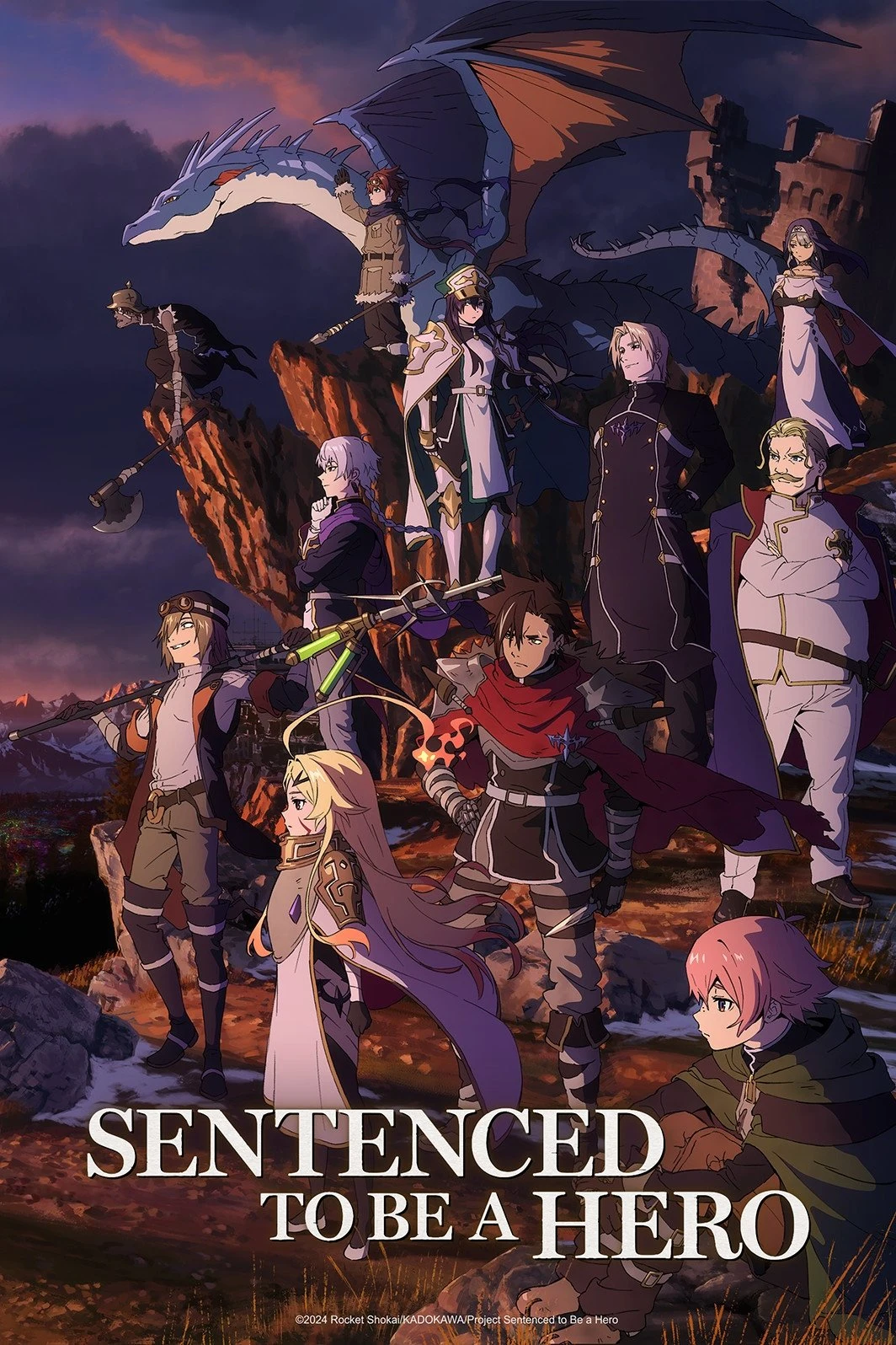 Poster  de Sentenced to Be a Hero en inglés