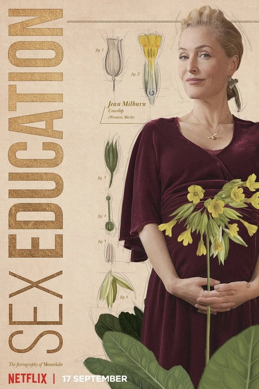 Poster  de la temporada 4 de Sex Education para 