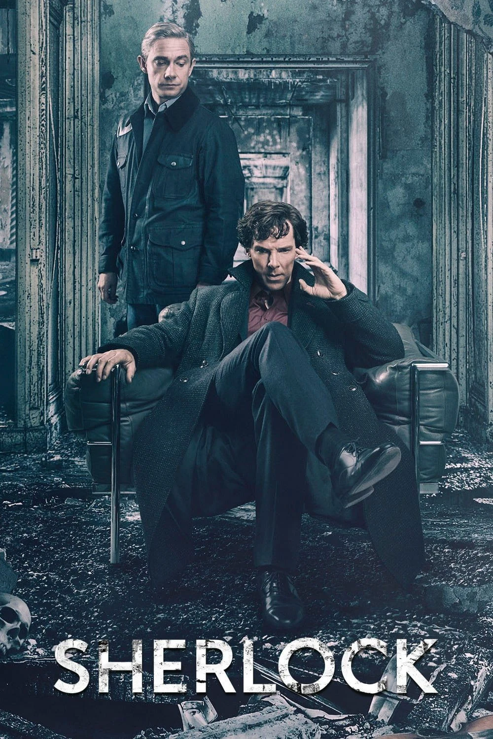 Poster  de Sherlock en inglés