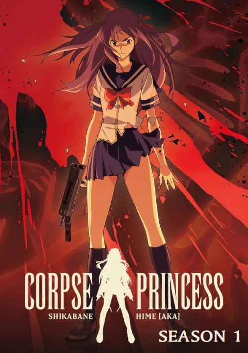 Poster  de la temporada 1 de Corpse Princess