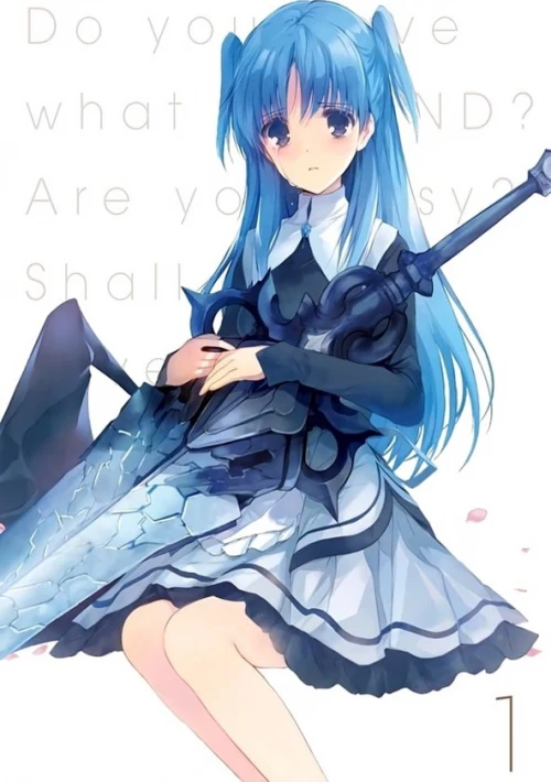 Poster  de la temporada 1 de WorldEnd: What do you do at the end of the world? Are you busy? Will you save us?