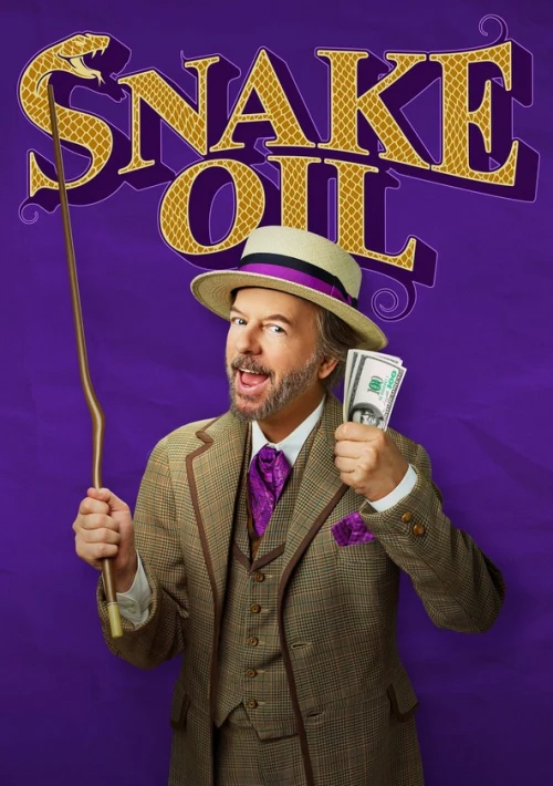 Poster  de la temporada 1 de Snake Oil
