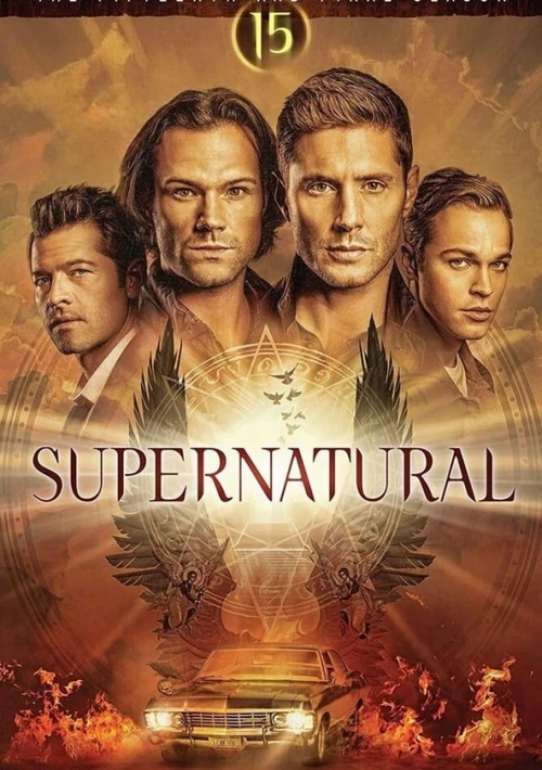 Poster  de la temporada 15 de Supernatural