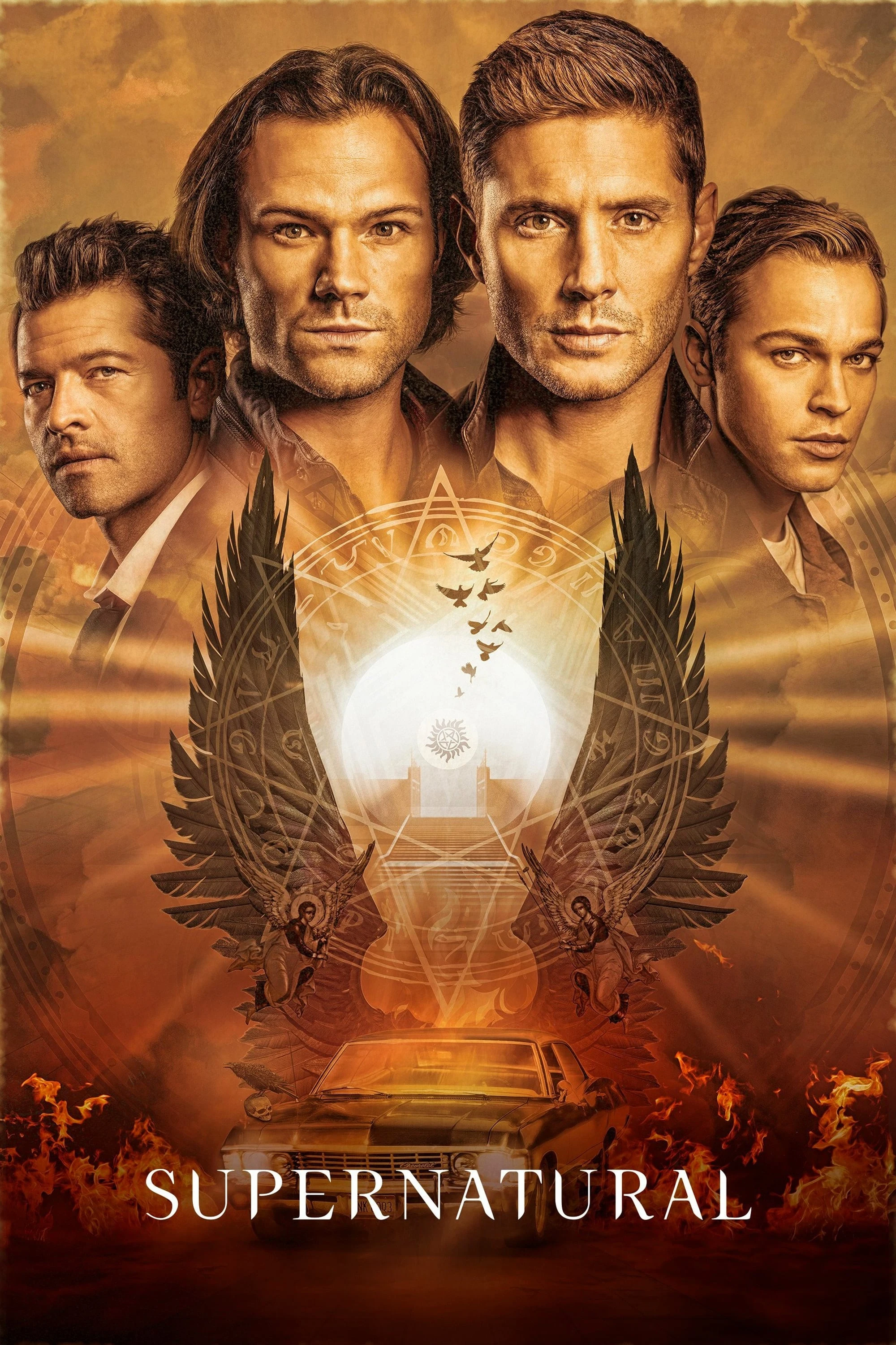 Poster  de Supernatural en inglés