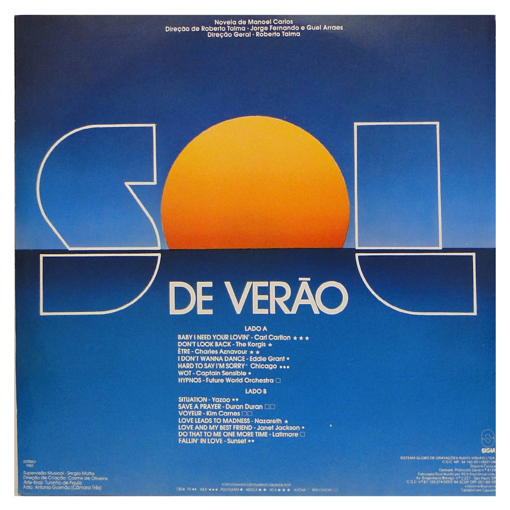 Poster  de Sol de Verão