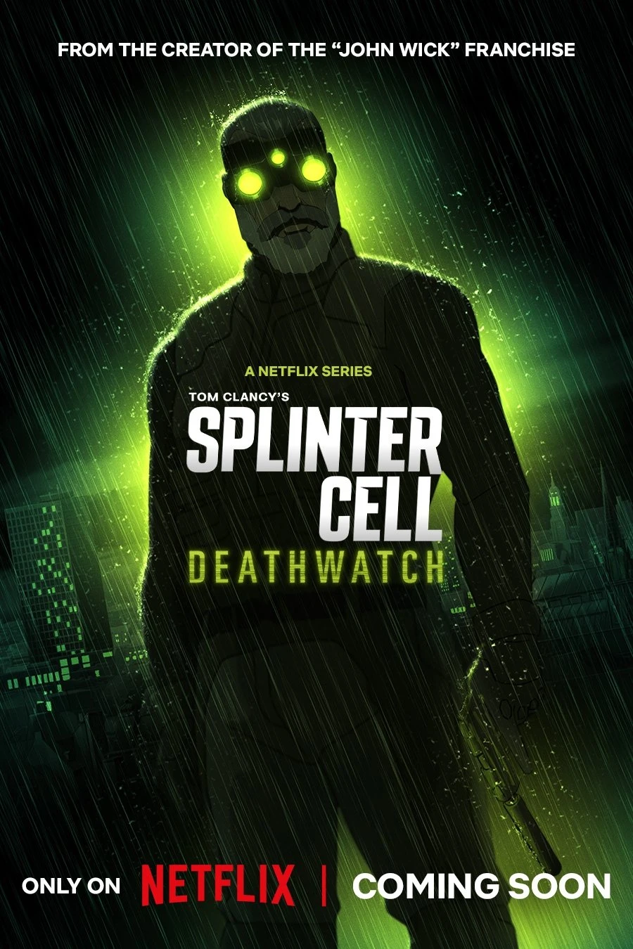 Poster  de Splinter Cell en inglés
