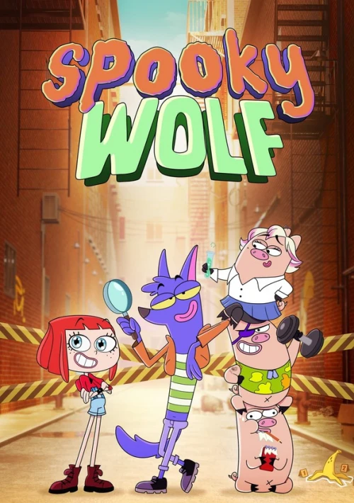 Poster  de la temporada 1 de Spooky Wolf