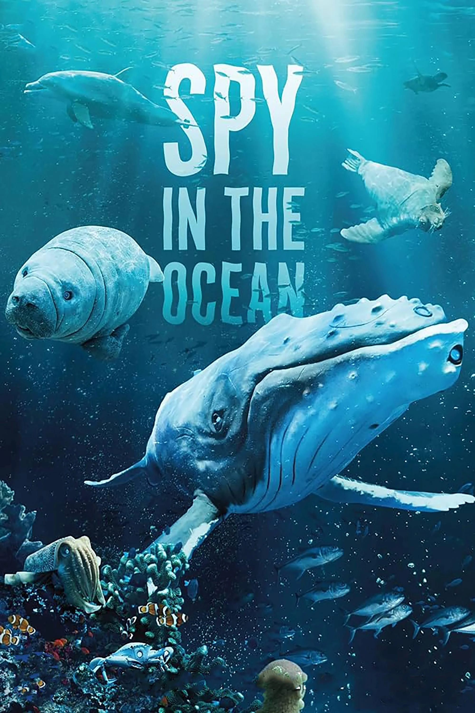 Poster  de Spy in the Ocean en inglés