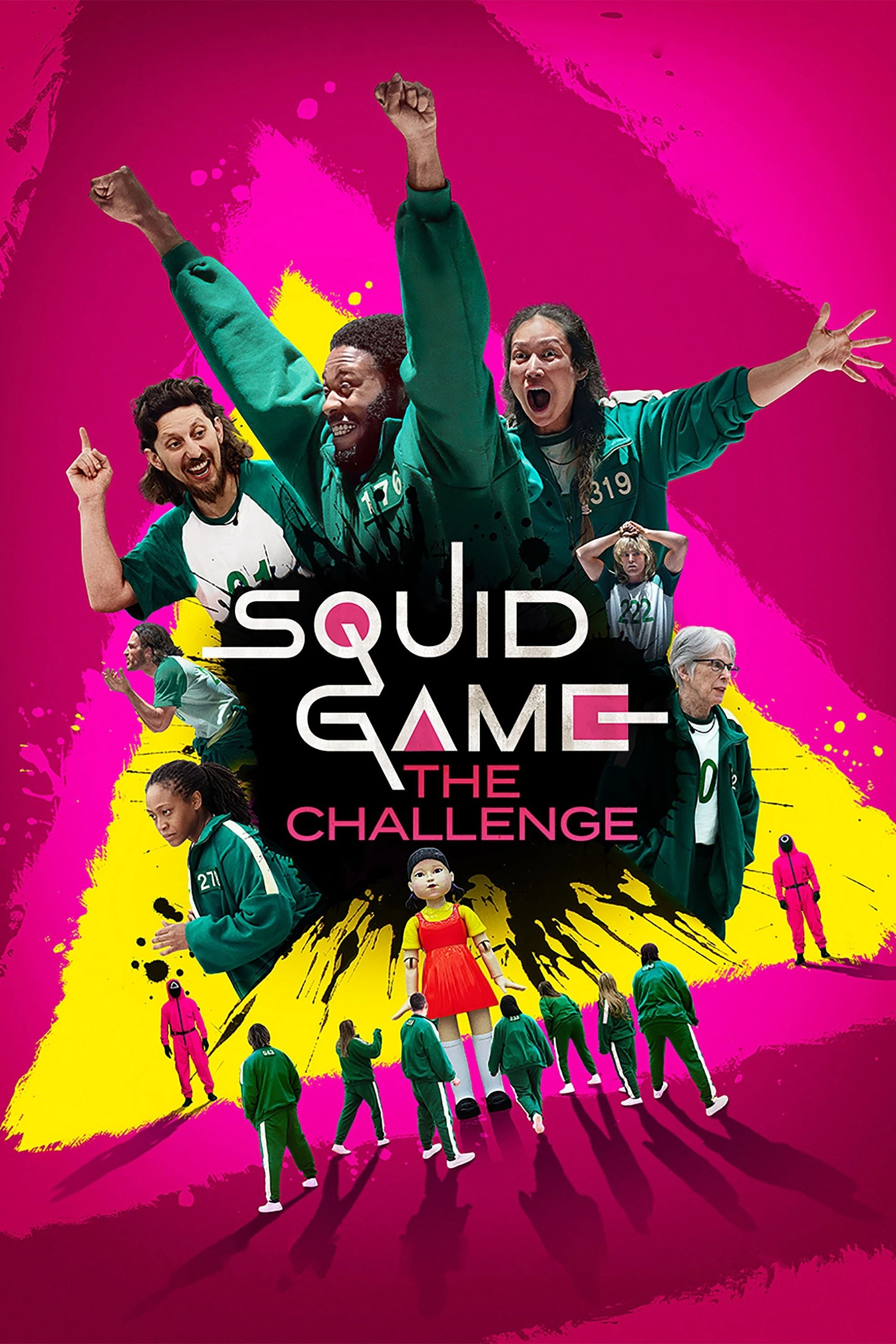 Poster  de Squid Game: The Challenge en inglés