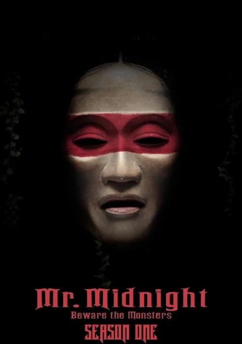 Poster  de la temporada 1 de Mr. Midnight: Beware the Monsters