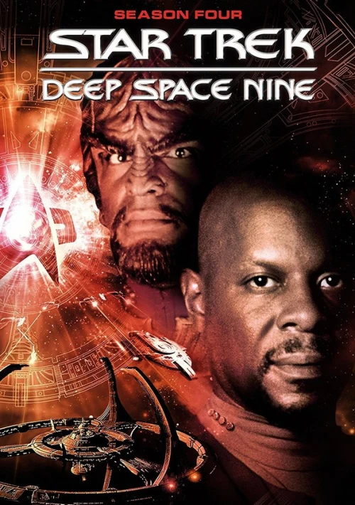Poster  de la temporada 4 de Star Trek: Deep Space Nine