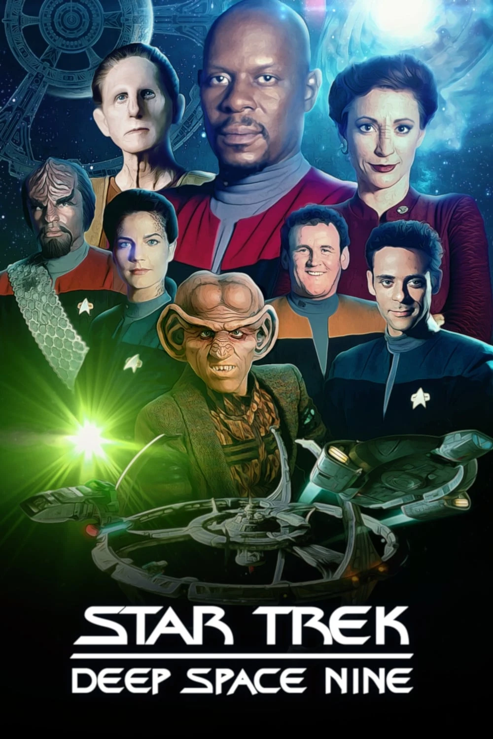 Poster  de Star Trek: Deep Space Nine en inglés
