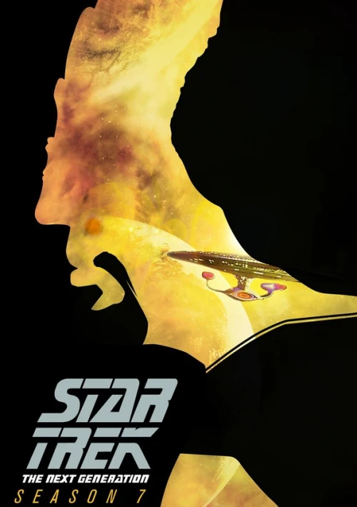 Poster  de la temporada 7 de Star Trek: The Next Generation
