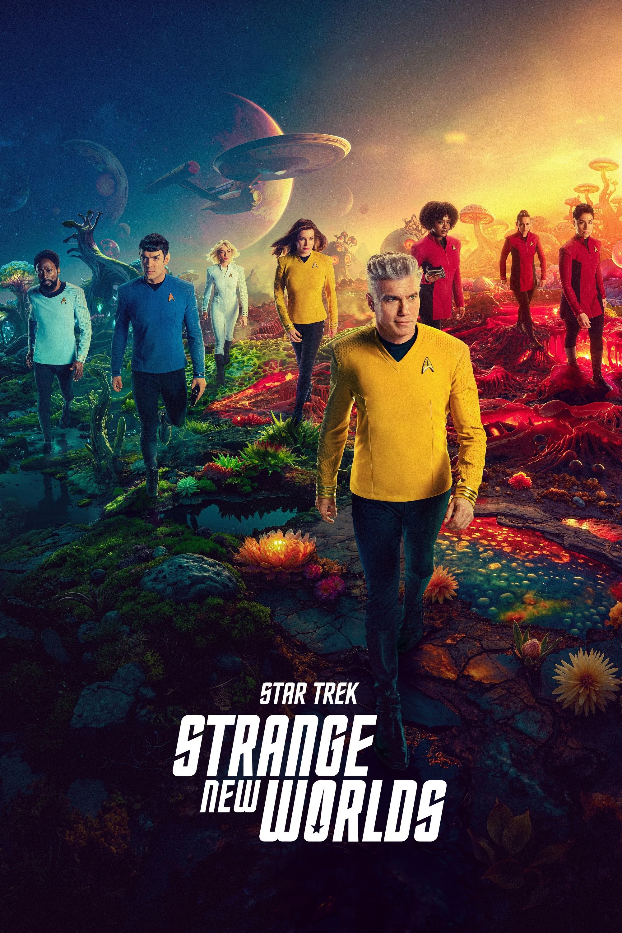 Poster  de Star Trek: Strange New Worlds en inglés