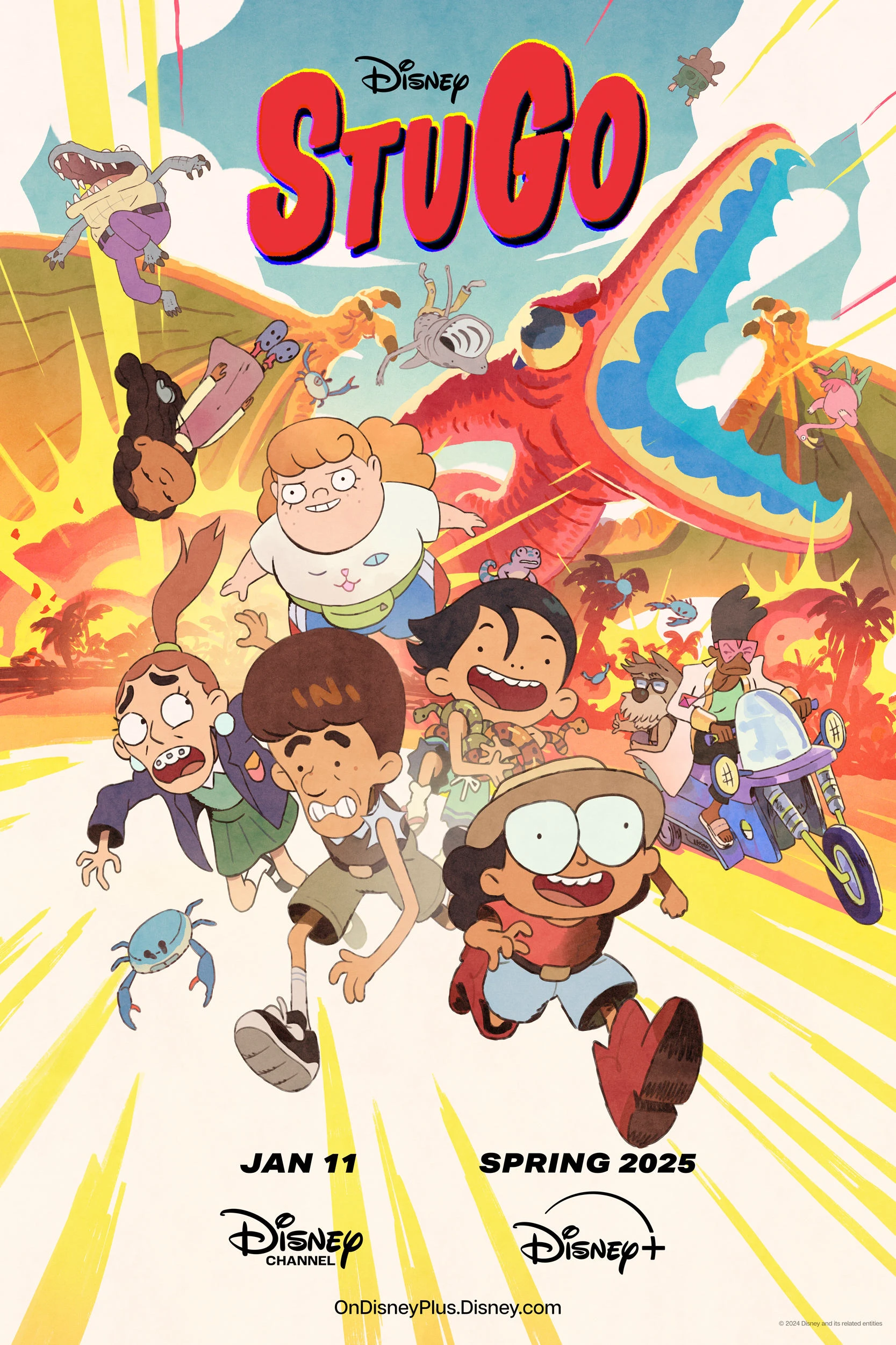 Poster  de StuGo en inglés