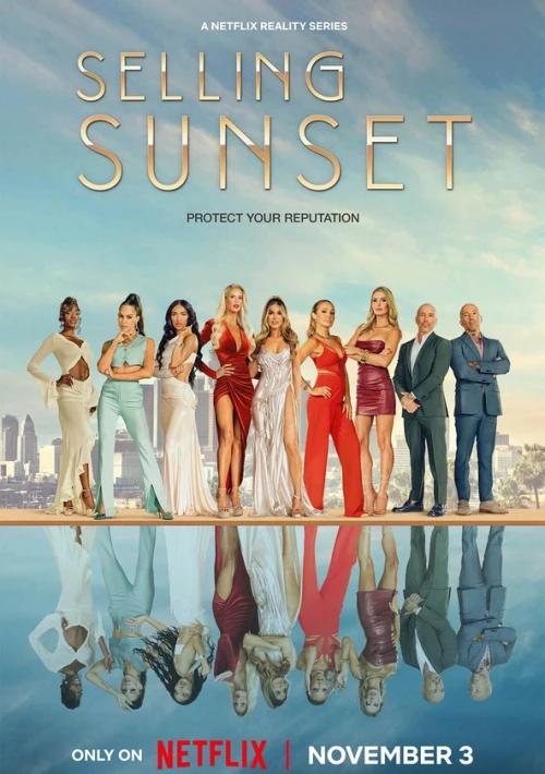 Poster  de la temporada 7 de Selling Sunset