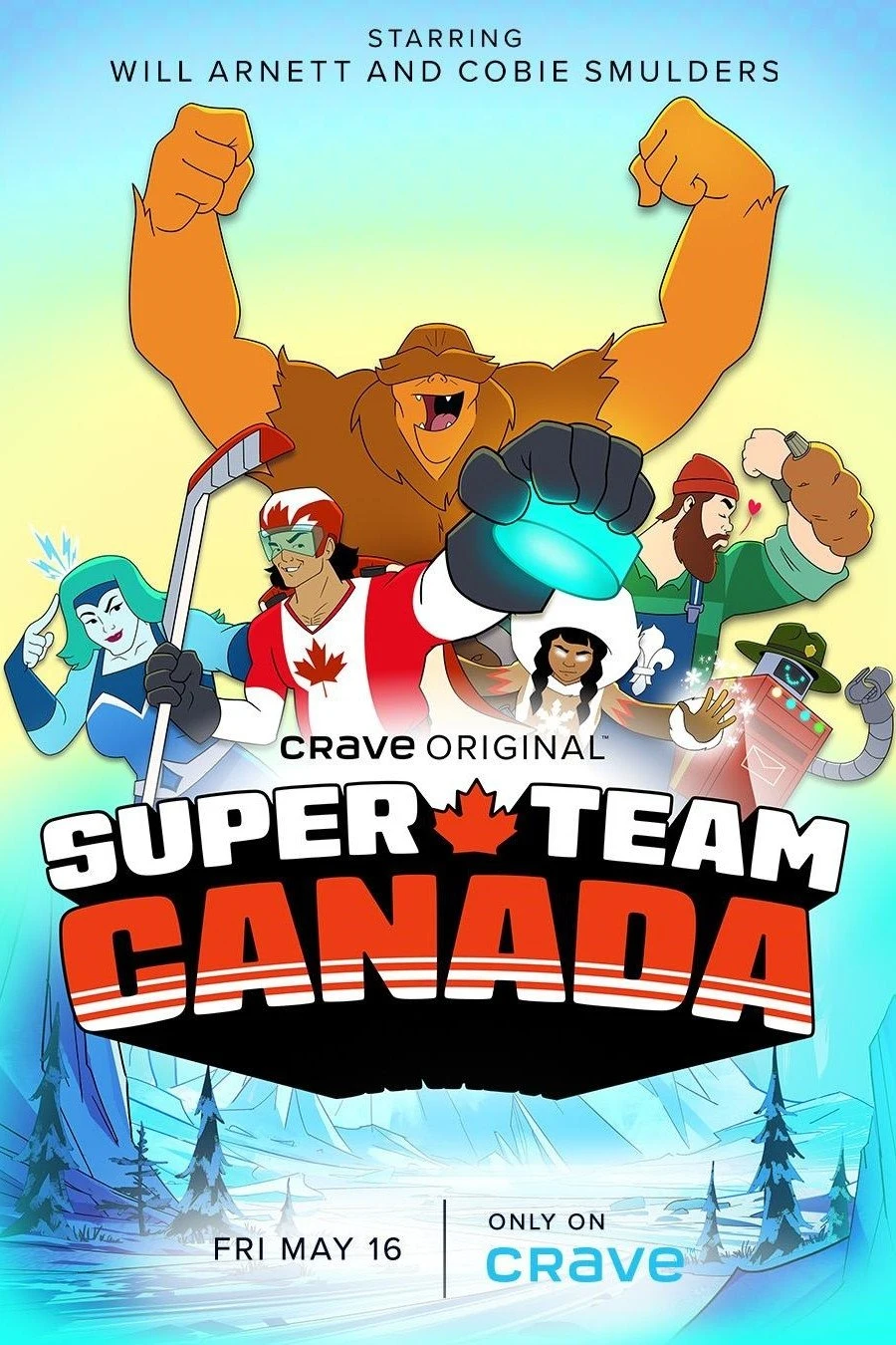 Poster  de Super Team Canada en inglés