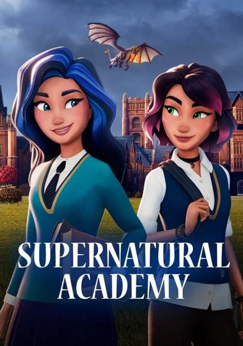 Poster  de la temporada 1 de Supernatural Academy
