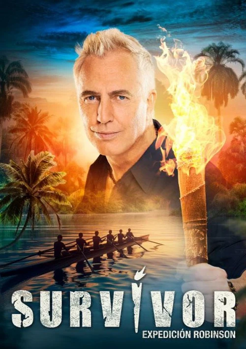 Poster  de la temporada 1 de Survivor: Expedición Robinson