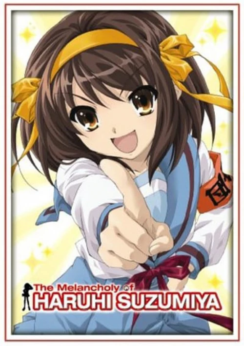 Poster  de la temporada 1 de The Melancholy of Haruhi Suzumiya