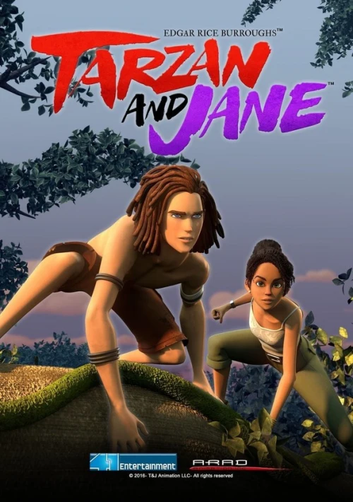 Poster  de la temporada 1 de Tarzan and Jane