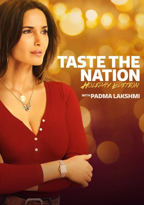 Poster  de la temporada 2 de Taste the Nation with Padma Lakshmi