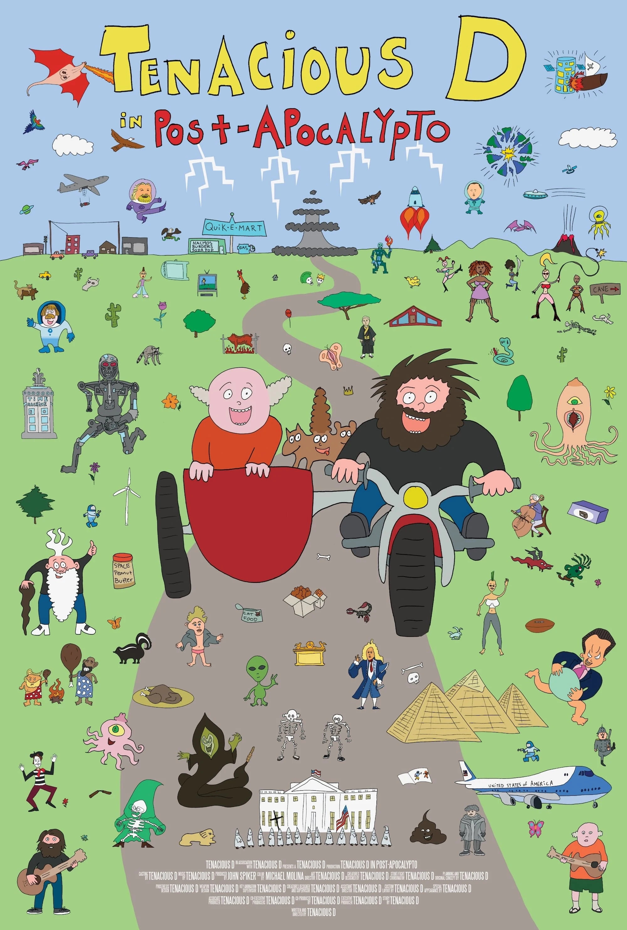 Poster  de Tenacious D: Post-Apocalypto en inglés