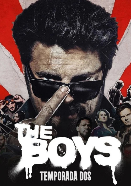 Poster  de la temporada 2 de The Boys