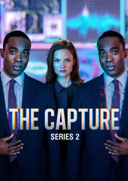Poster  de la temporada 2 de The Capture