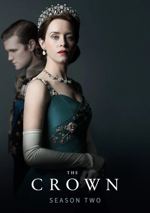 Poster  de la temporada 2 de The Crown
