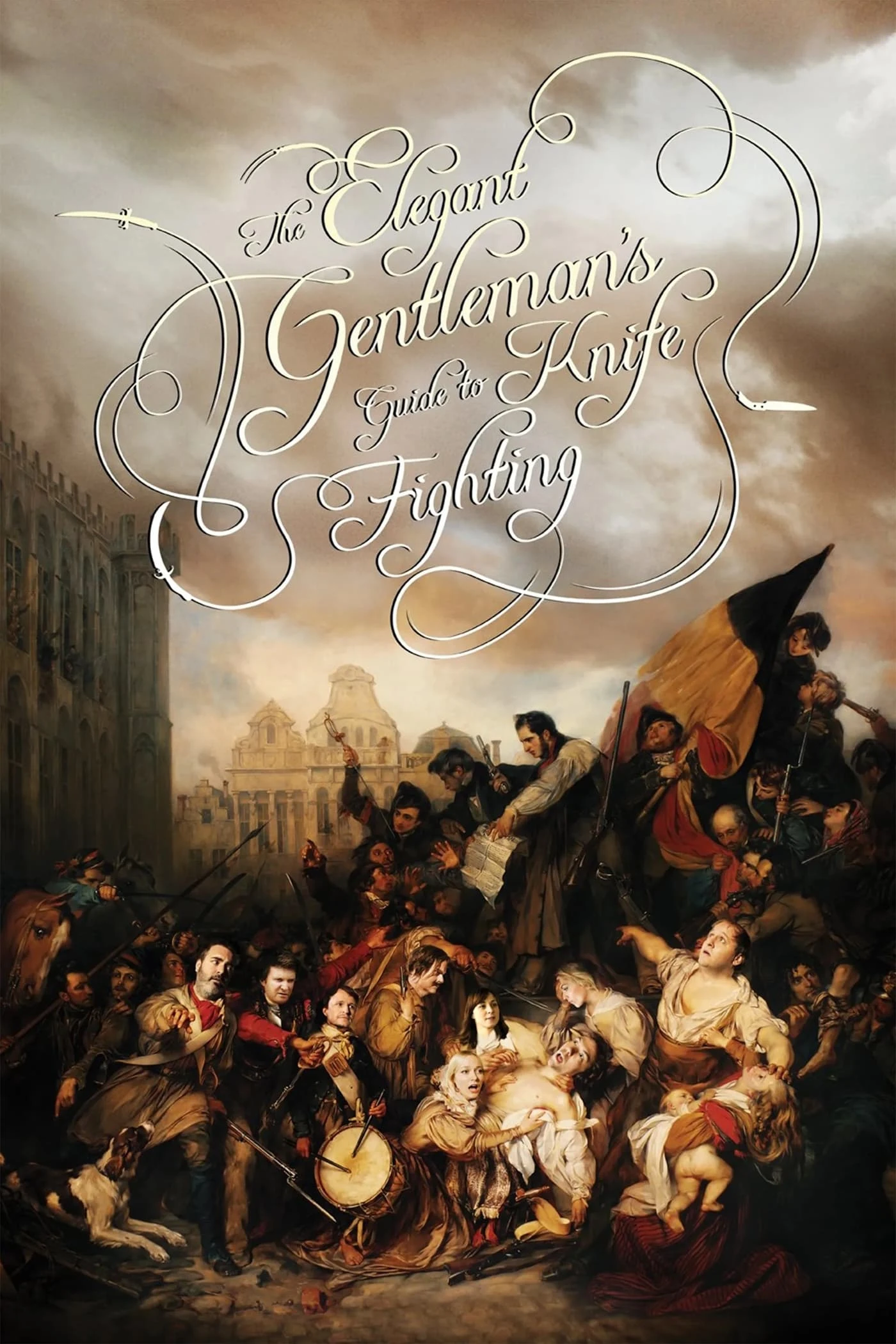 Poster  de The Elegant Gentleman's Guide to Knife Fighting en inglés
