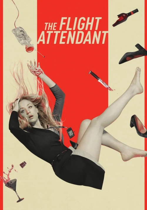 Poster  de la temporada 1 de The Flight Attendant