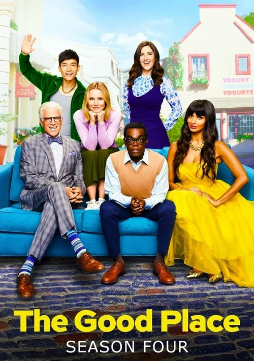 Poster  de la temporada 4 de The Good Place