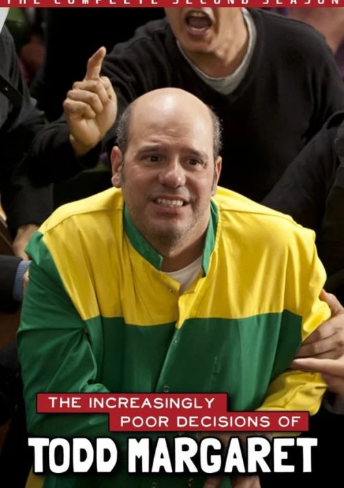 Poster  de la temporada 2 de The Increasingly Poor Decisions of Todd Margaret