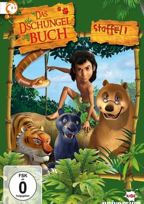 Poster  de la temporada 1 de The Jungle Book 3D Series