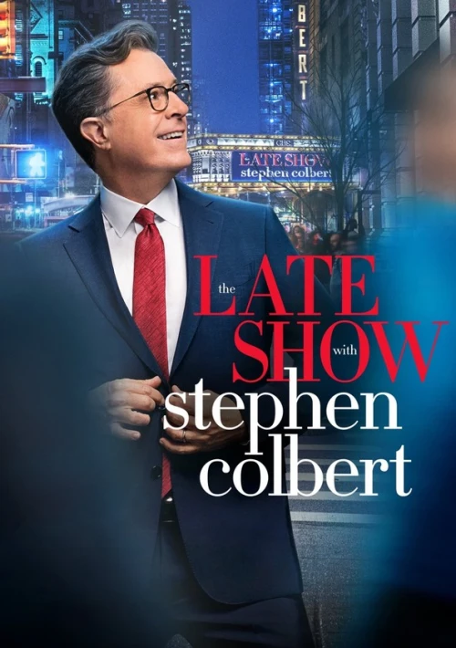 Poster  de la temporada 10 de The Late Show with Stephen Colbert
