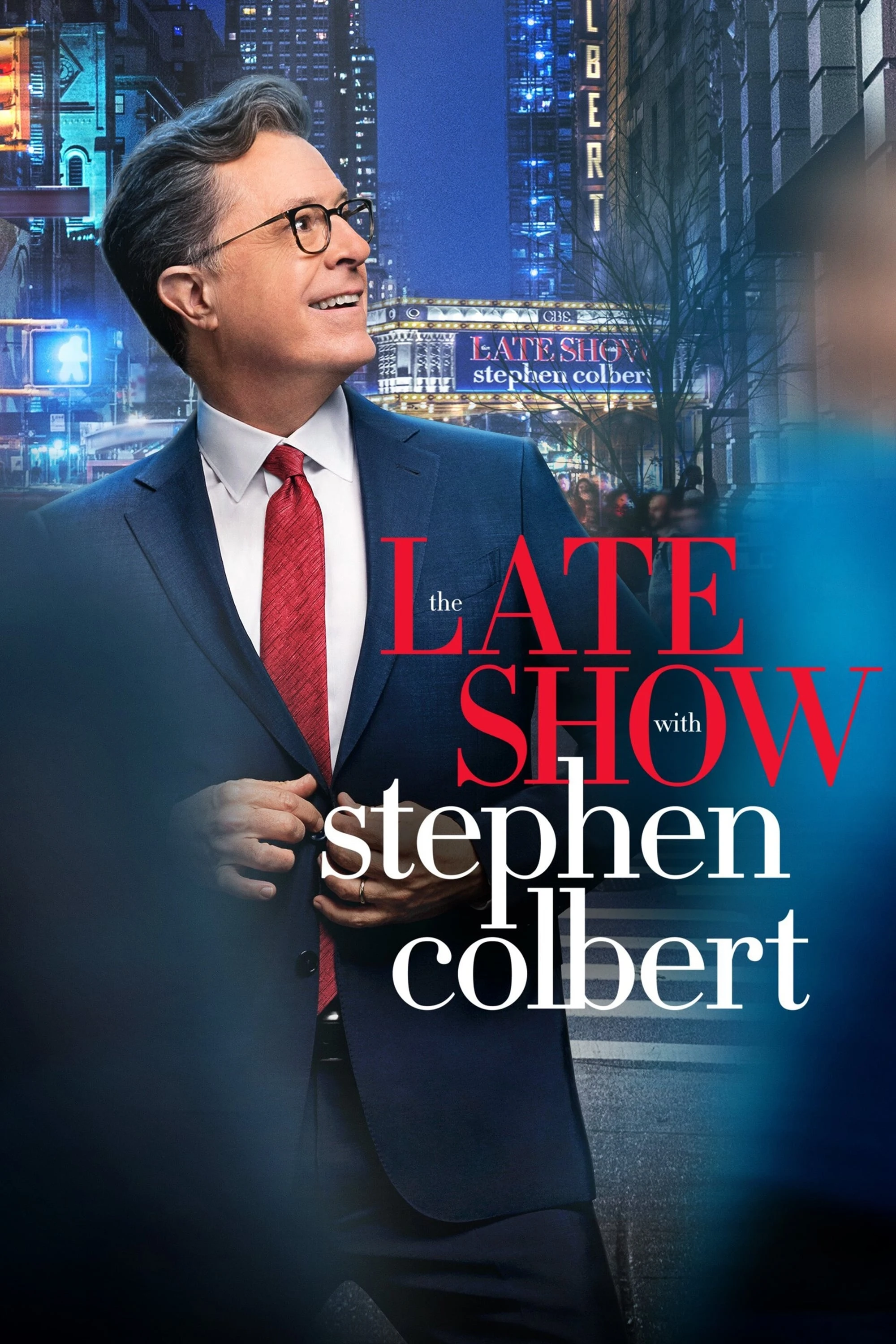 Poster  de The Late Show with Stephen Colbert en inglés