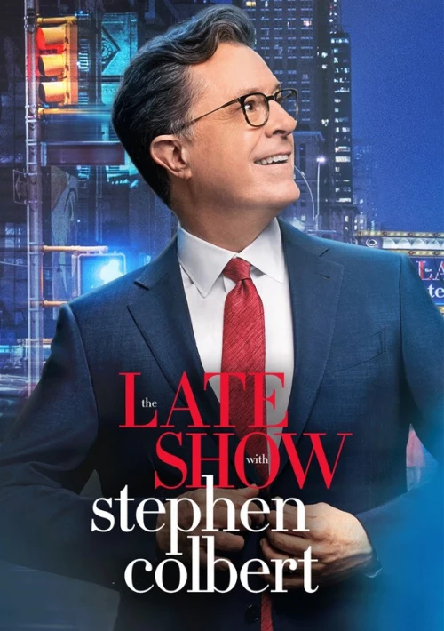 Poster  de la temporada 11 de The Late Show with Stephen Colbert