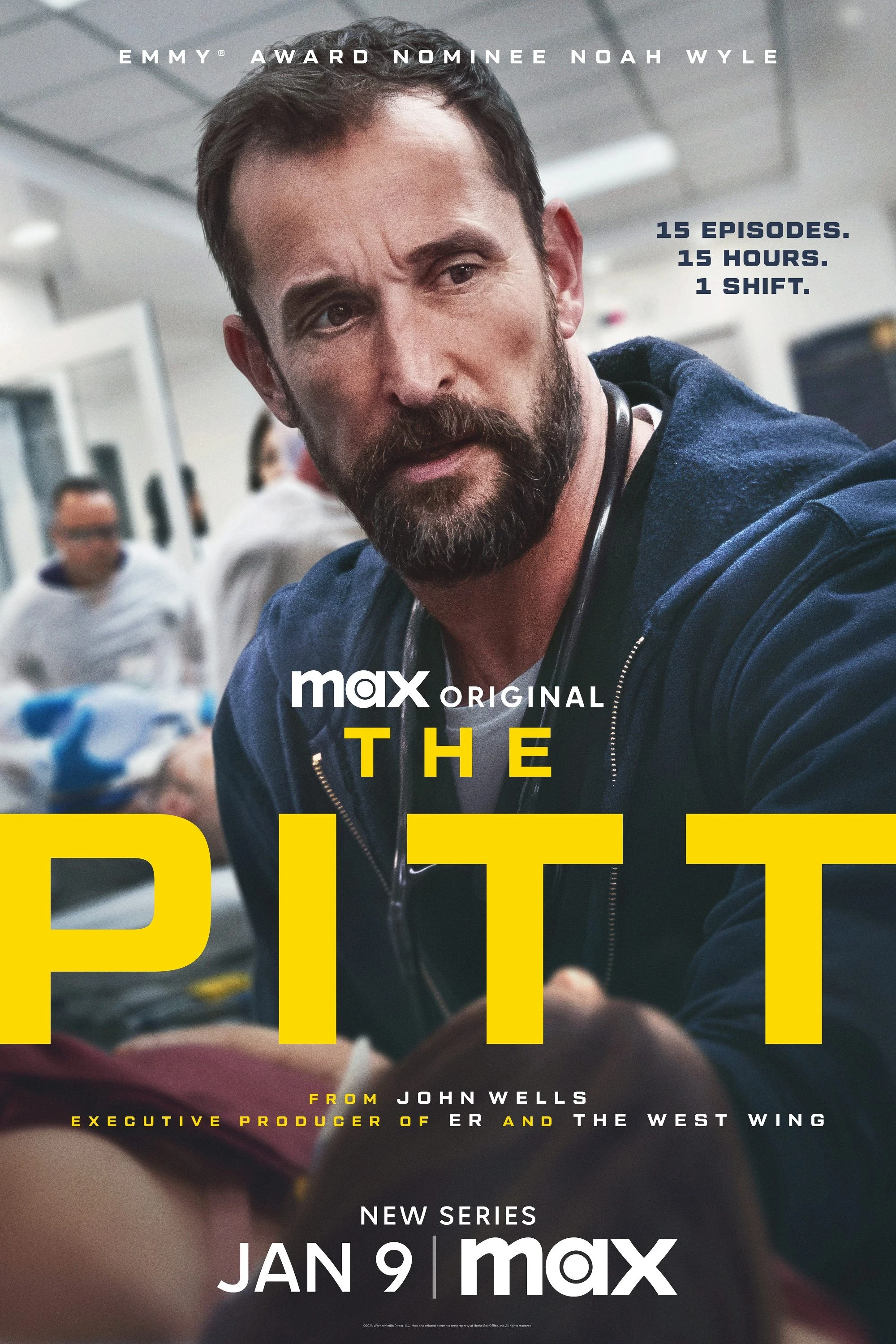 Poster  de The Pitt en inglés