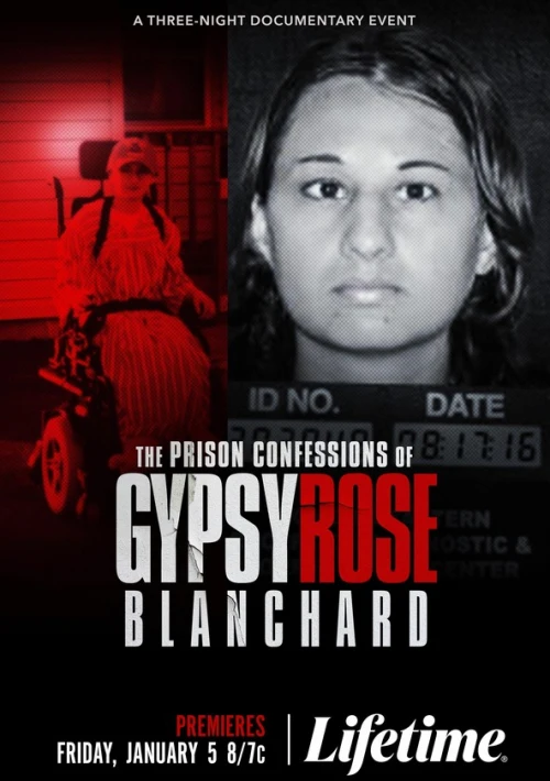 Poster  de la temporada 1 de The Prison Confessions of Gypsy Rose Blanchard