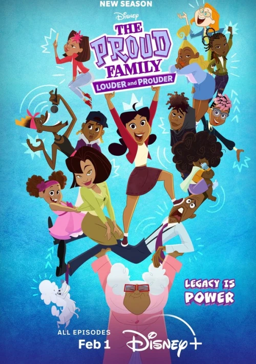 Poster  de la temporada 2 de The Proud Family: Louder and Prouder