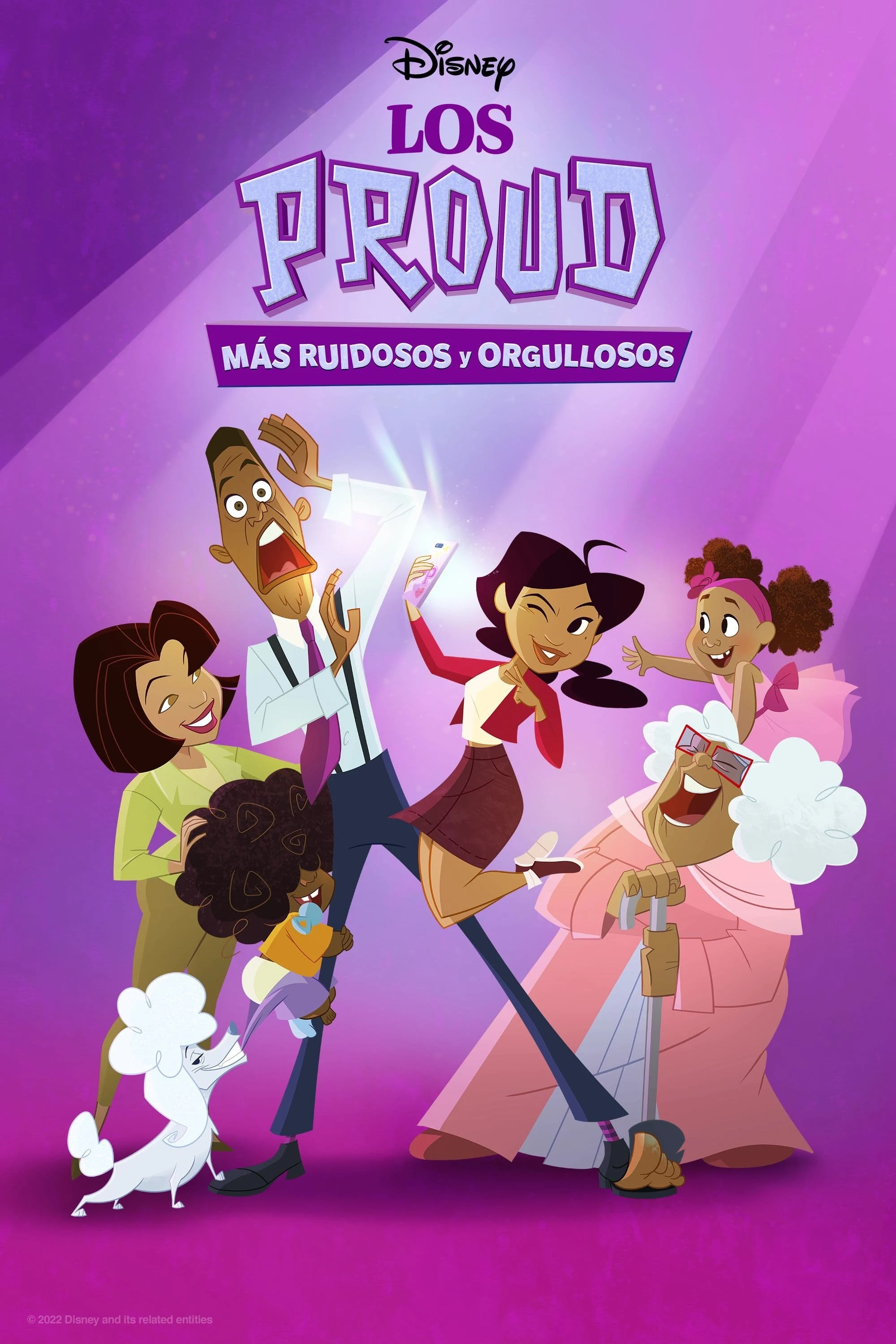 Poster  de The Proud Family: Louder and Prouder en español