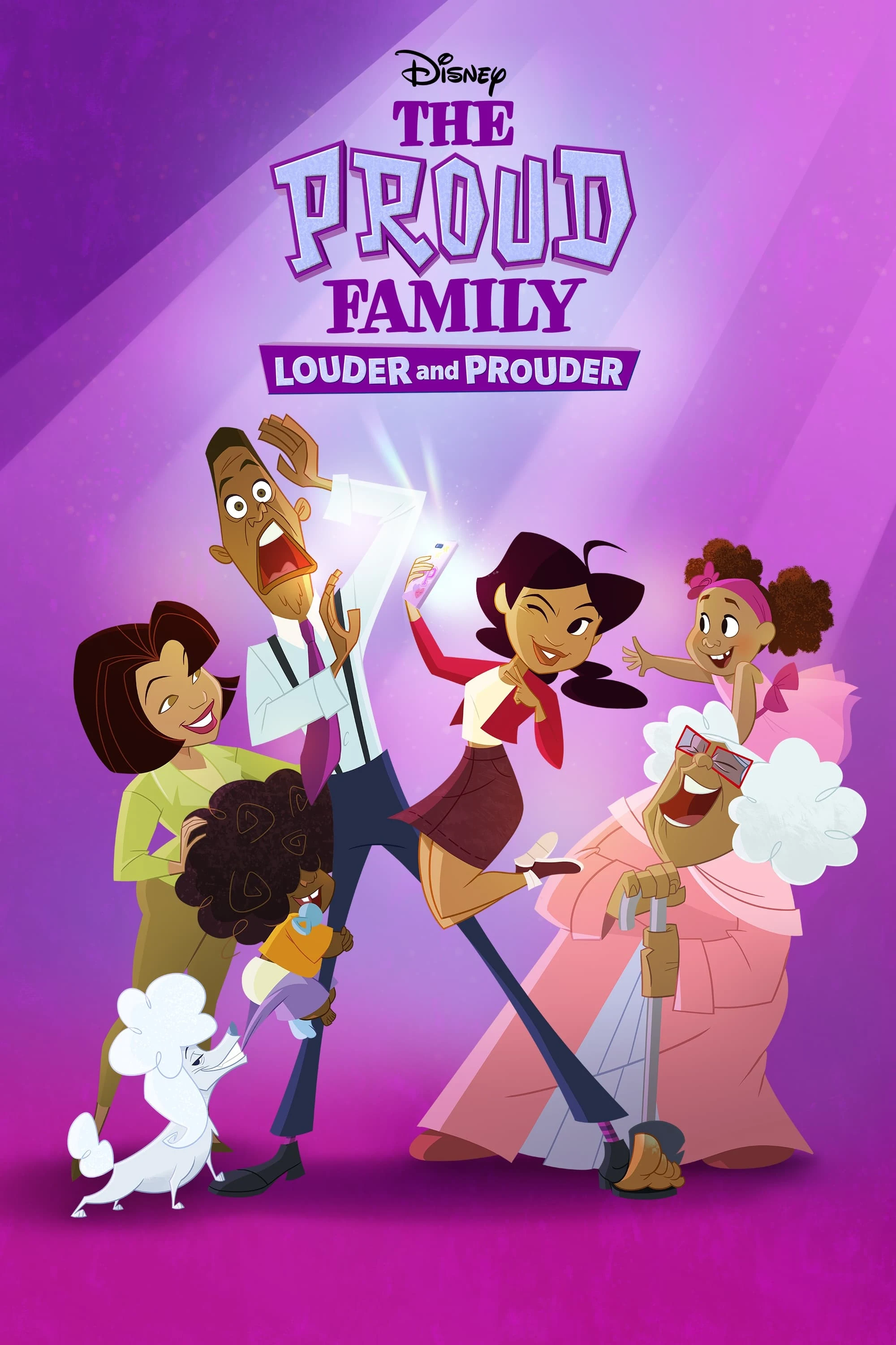 Poster  de The Proud Family: Louder and Prouder en inglés