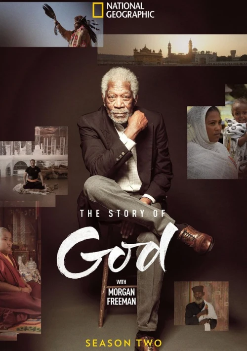 Poster  de la temporada 2 de The Story of God with Morgan Freeman