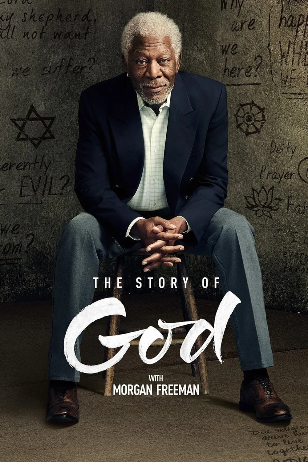 Poster  de The Story of God with Morgan Freeman en inglés
