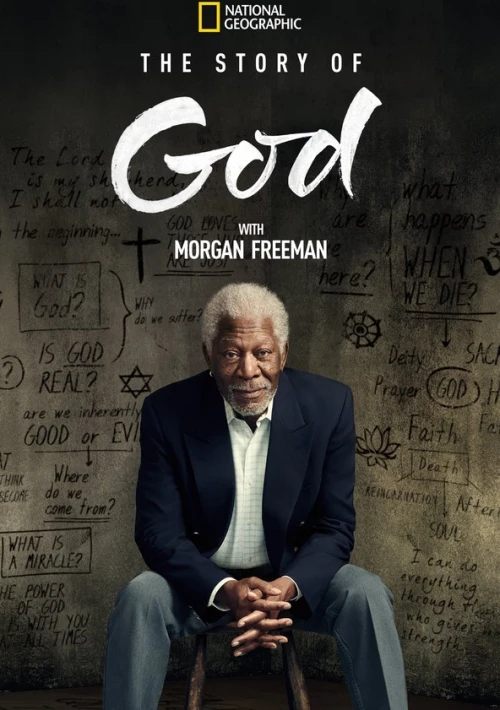 Poster  de la temporada 1 de The Story of God with Morgan Freeman